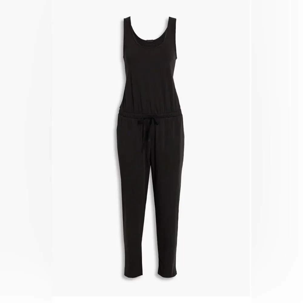 ATM ANTHONY THOMAS MELILLO Women’s Cotton-jersey tank top jumpsuit black size XS